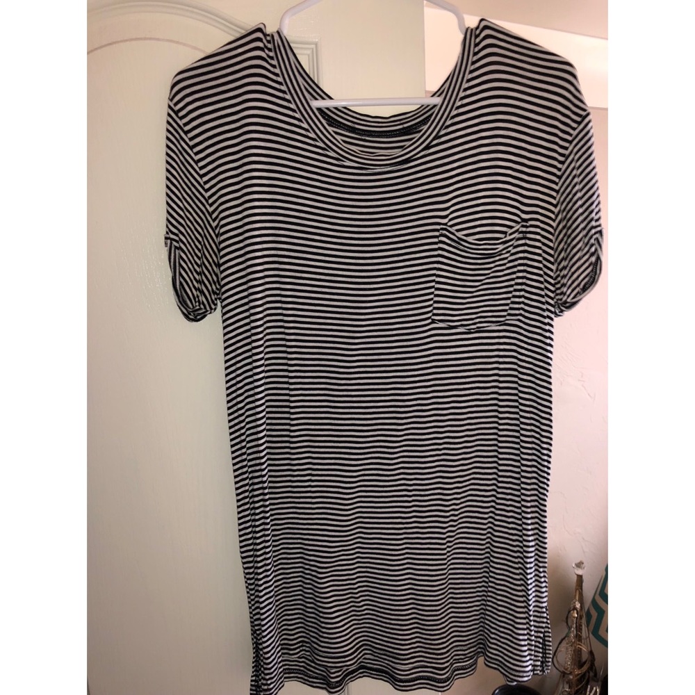 Black & White Striped Shirt